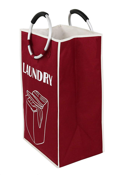 Large or extra large heavy duty collapsible laundry bags