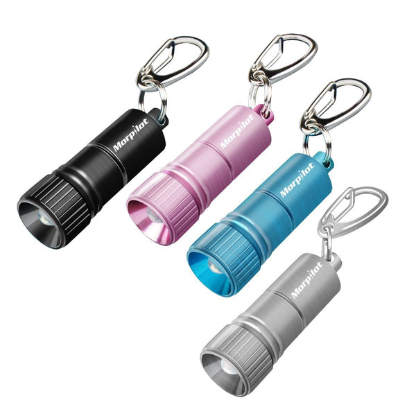 Pack of 4 mini LED keychain flashlights
