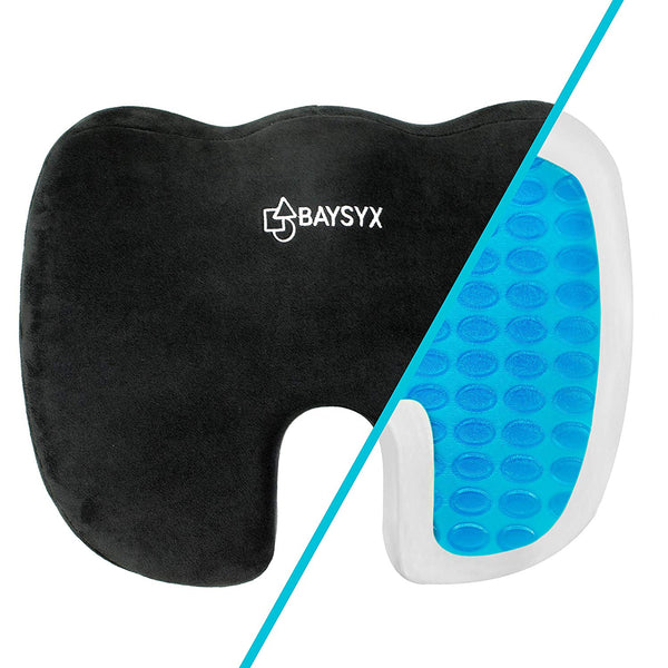 Cojín de asiento de gel premium para aliviar el dolor lumbar