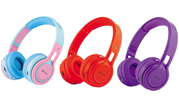 Contixo KB2600 Auriculares Bluetooth plegables seguros para niños