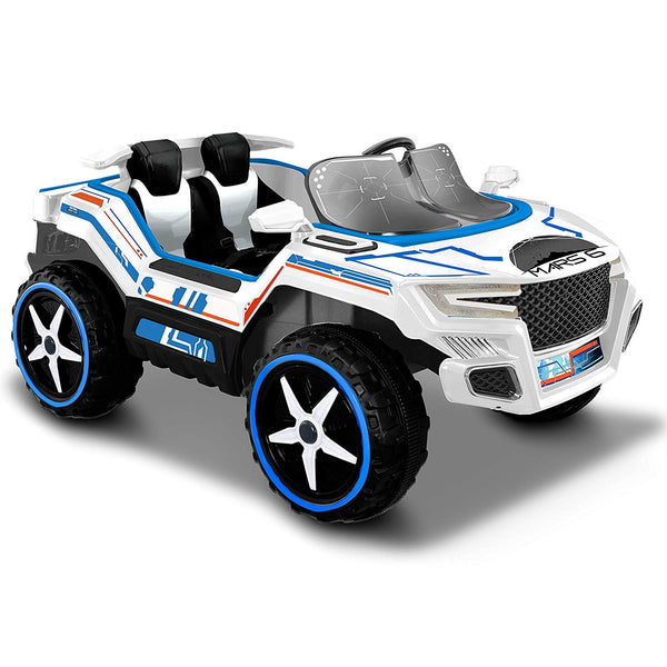 2 Seater 12V Electric Ride On With Sound, LED Lights And Foldable Mirrors