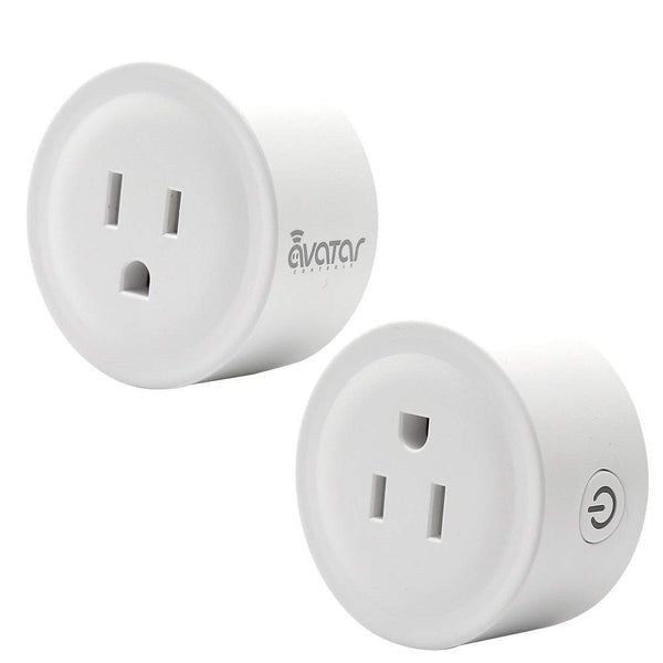 Pack of 2 WiFi smart plugs
