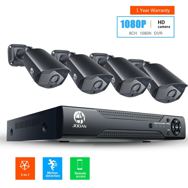 Set of 4 - 1080P weatherproof cameras