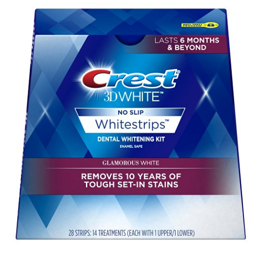 Crest 3D whitening kit
