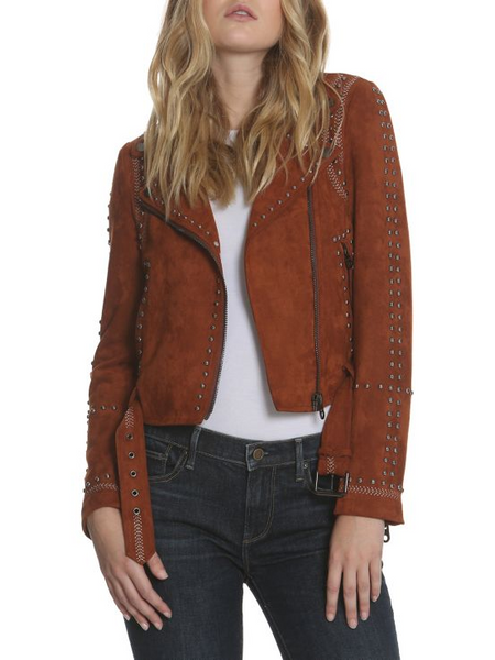 Suede Moto jacket