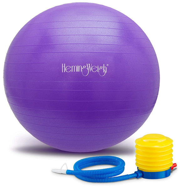 Exercise Anti-Burst Ball For Fitness Stability and Yoga With Pump
