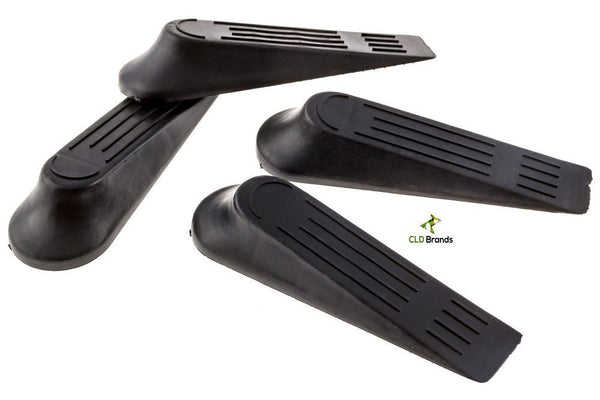 Pack of 4 premium plastic door stoppers