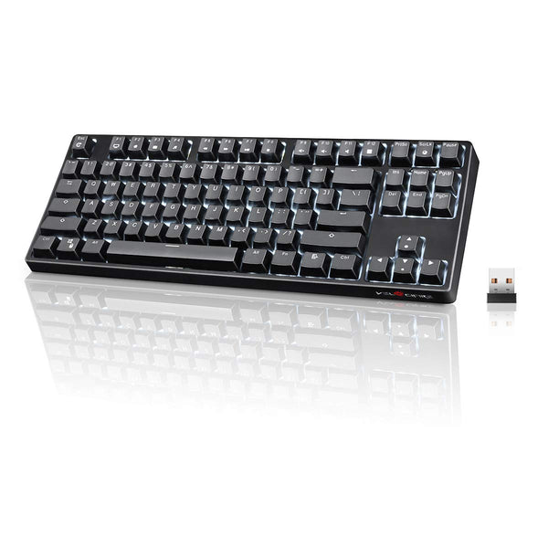 Velocifire 87-Key Mechanical Keyboard w/ Outemu Brown Switches