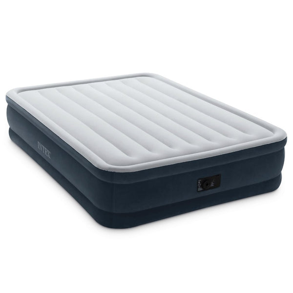 Intex Dura-Beam Series Elevated Comfort Airbed With Pump
