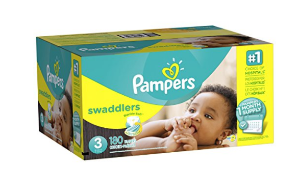 Paquete de 180 Pampers talla 3