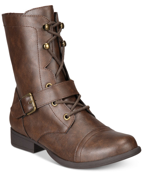 Botines de combate Farahh de American Rag para mujer (negro o marrón)