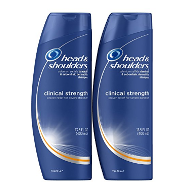 2 bottles of Head & Shoulders Clinical Strength shampoo