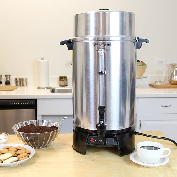 Urna de café comercial West Bend de 100 tazas