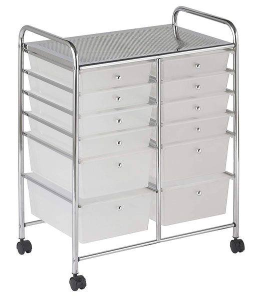 ECR4Kids 12Drawer Mobile Organizer