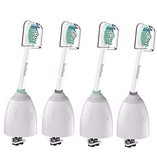 Toothbrush Heads For Philips Sonicare E-Series HX7002,4 Pack