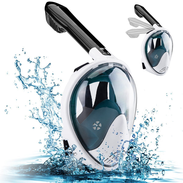 Máscara de snorkel de cara completa antivaho