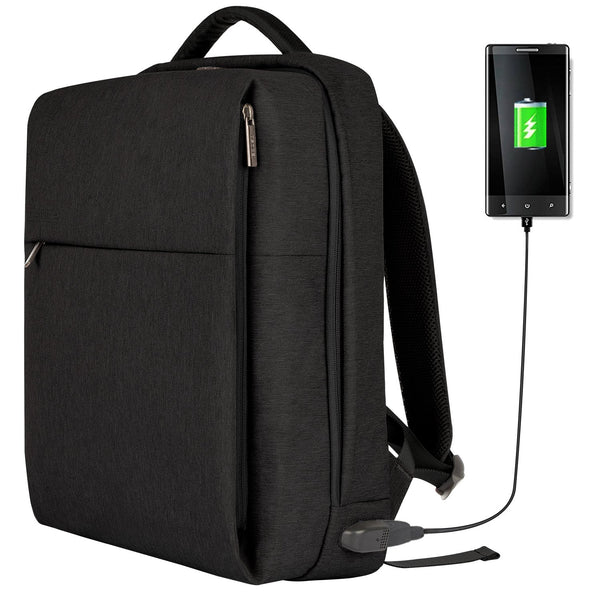 Laptop Backpack with USB Charging Port