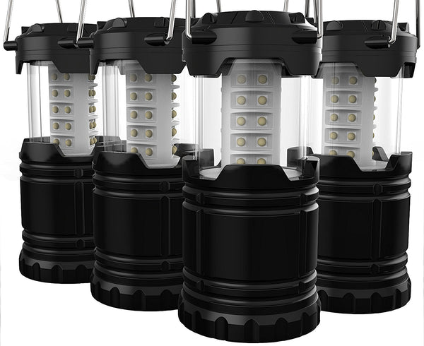 Paquete de 4 linternas LED