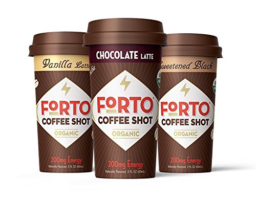 FORTO Coffee Shots - 200mg Caffeine (6 Packs)