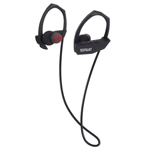 Bluetooth Headphone, Sanwo Wireless Sweatproof Stereo Earphones