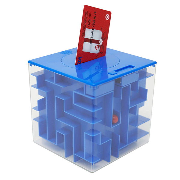 MooToys Caja de rompecabezas de laberinto con dinero y tarjetas de regalo