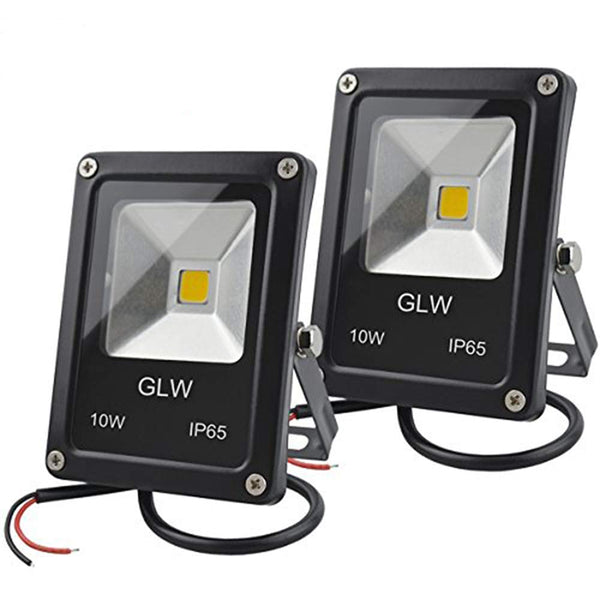 Set Of 2 Waterproof Outdoor LED Flood Lights