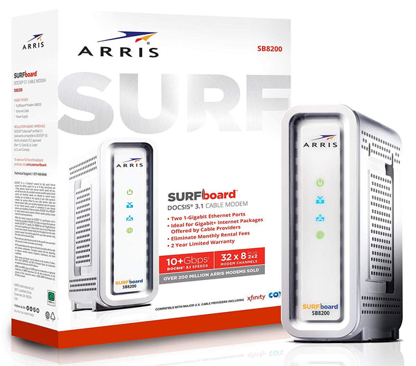 Ahorre 20 % en módems Arris seleccionados