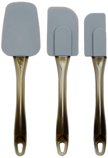 AmazonBasics Silicone Spatulas, 3-Piece Set