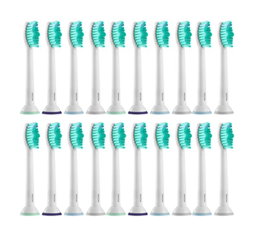 20 Philips Sonicare toothbrush head replacements