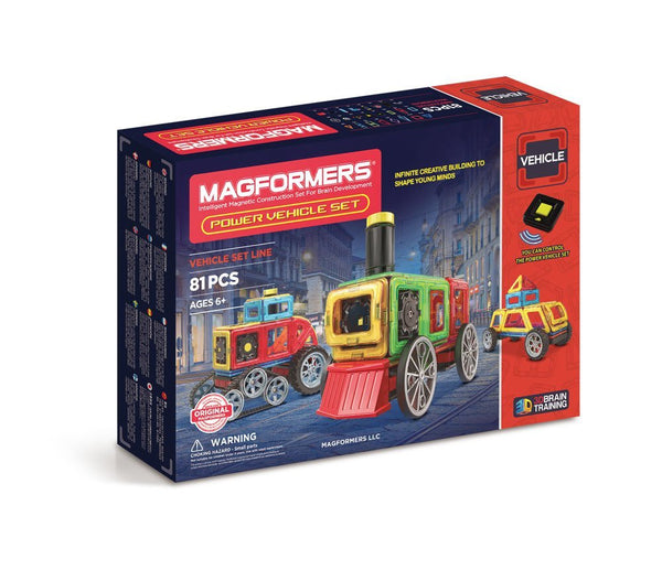 MAGFORMERS Power Vehicle Set (86 Piece)