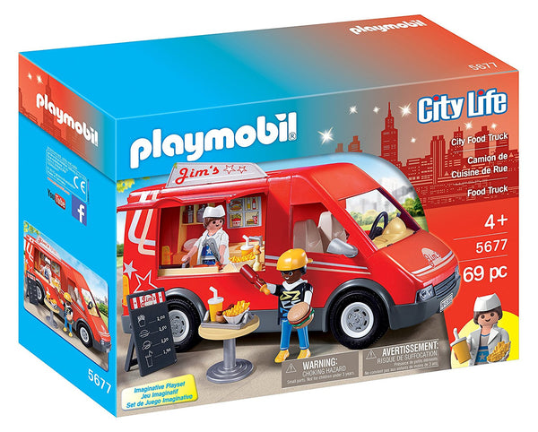 PLAYMOBIL City Food Truck Playset