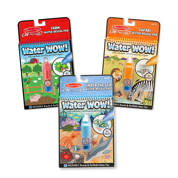Pack of 3 Melissa & Doug Water Wow!