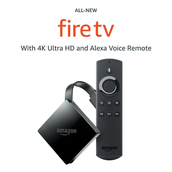 All-New Fire TV with 4K Ultra HD and Alexa Voice Remote