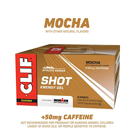 24 unidades de 1,2 oz. Gel energético Clif Shot