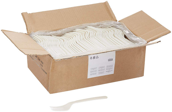 500 tenedores de plástico AmazonBasics