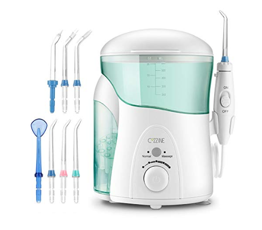 Water Flosser with 7 Replacement Tip Nozzles