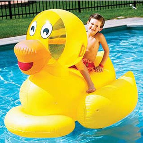Giant Ducky Inflatable Ride-On