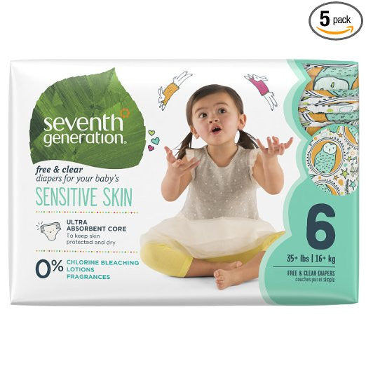 50% de descuento en pañales para bebés de séptima generación