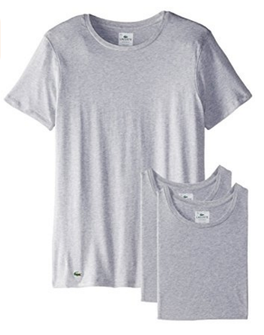 Pack of 3 Lacoste T-shirts (Grey)