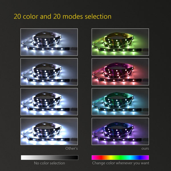 60 LED light strip