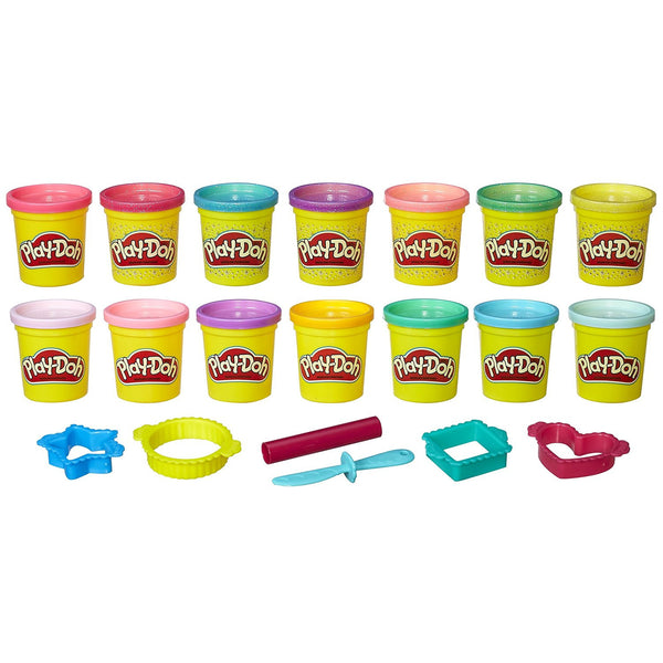 Play-Doh Sparkle & Bright Color Pack