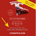 ¡Menos de una semana para el sorteo de Tesla! Las entradas van como pan caliente: ¡ESTO NO ES UN SIMULACRO!