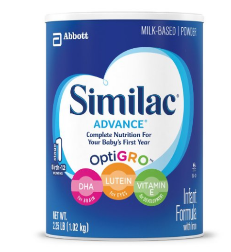 Pack of 3 Similac Advance Infant Formula with Iron