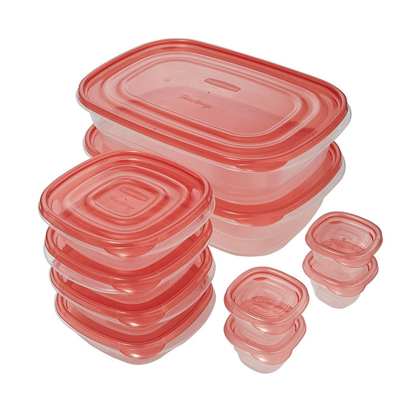 Rubbermaid TakeAlongs Food Storage Containers, 20 Count