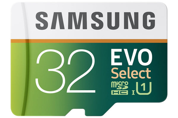 32GB Samsung EVO Select Micro SDHC Memory Card w/ Adapter