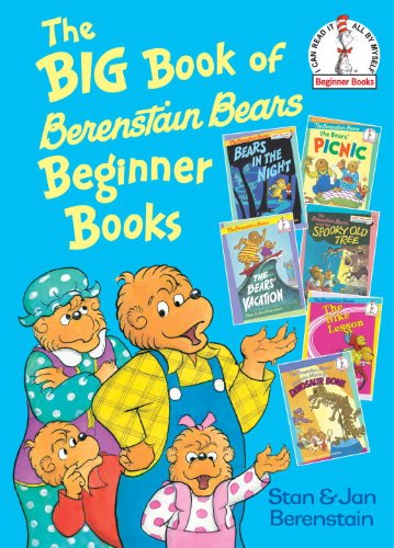 6 Berenstain Bear beginner books