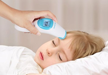 Digital infrared non-contact forehead thermometer