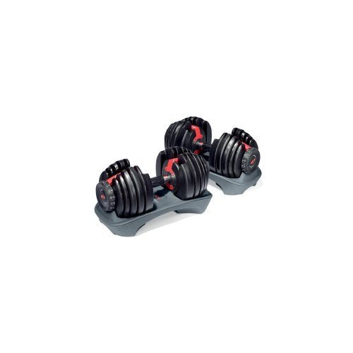 Bowflex SelectTech 552 Adjustable Dumbbells (Pair) + 5.1 Adjustable Weight Bench