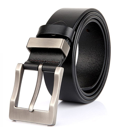 Brown or black leather belts