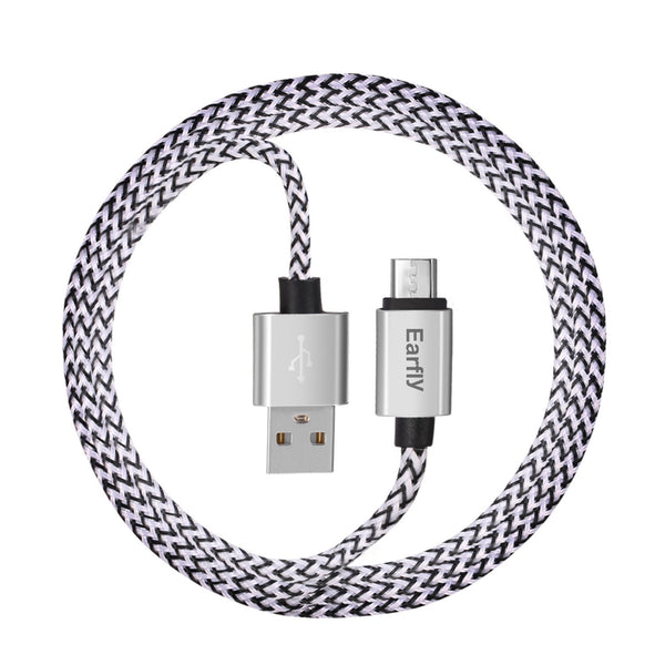 Braided cable for Android and Apple devices
